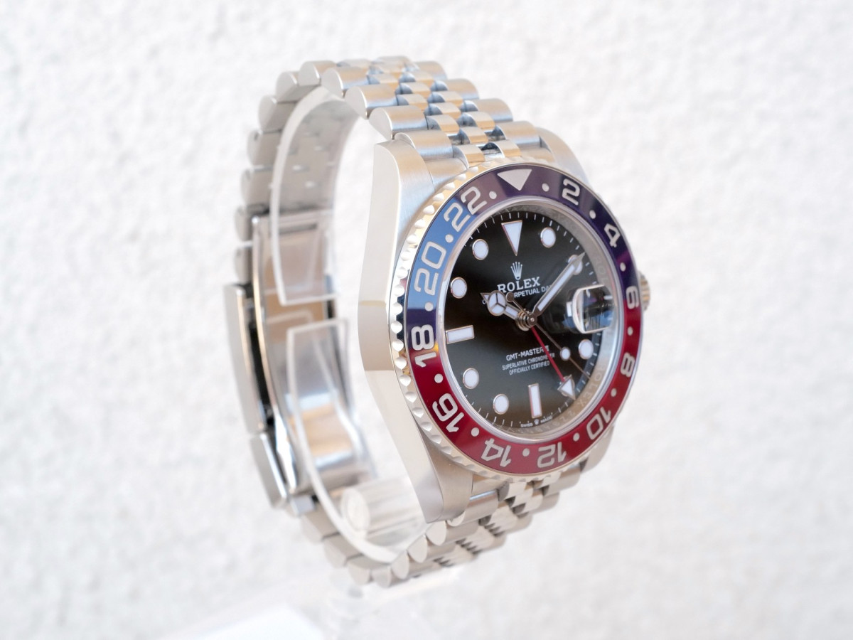 Годинник Rolex GMT-Master II PEPSI Jubilee Black Dial 40mm[6]