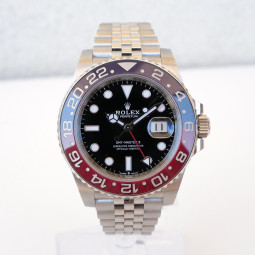 Швейцарський годинник Rolex GMT-Master II PEPSI Jubilee Black Dial 40mm