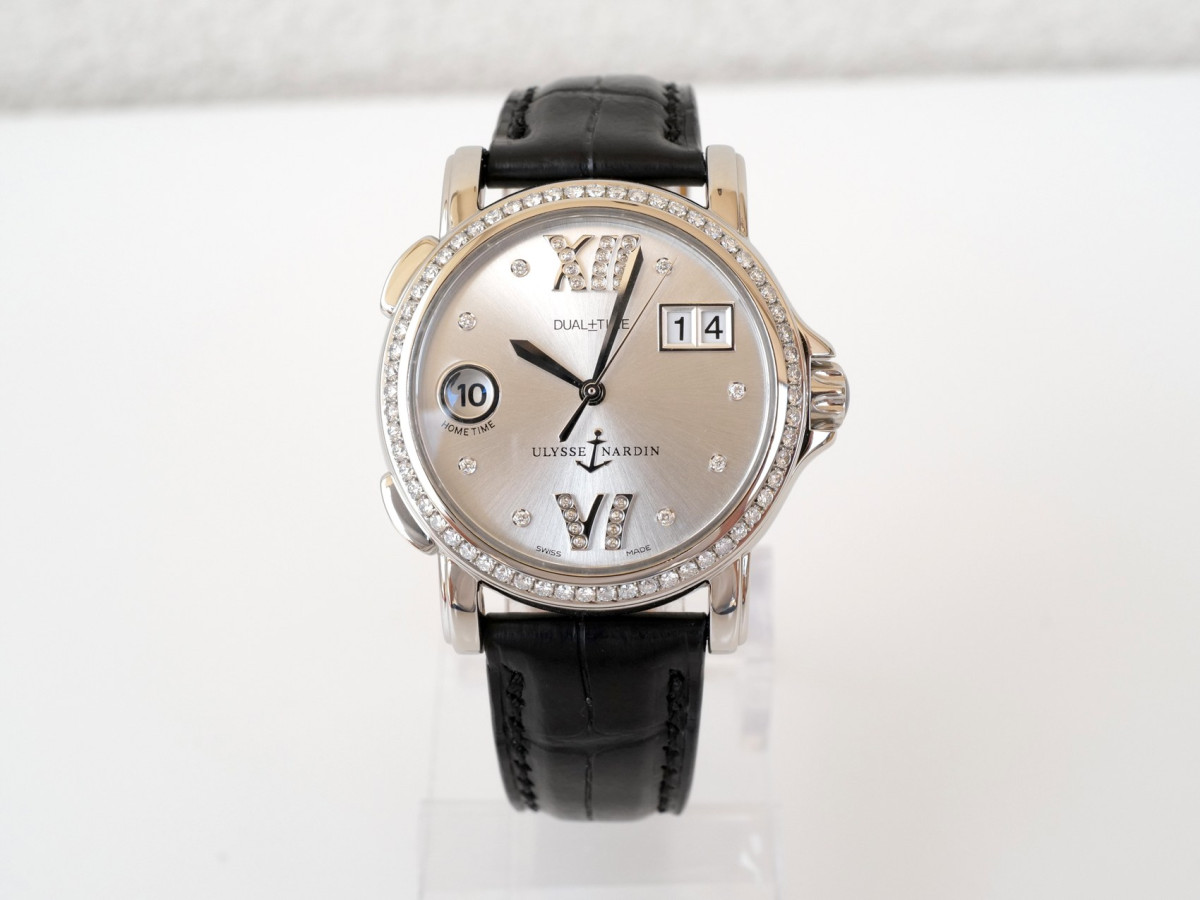 Buy Ulysse Nardin Classic Dual Time Big Date GMT Lady Automatic Diamonds 37 watch