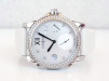 Ulysse Nardin Dual Time MOP Diamond Dial Bezel 37 watch