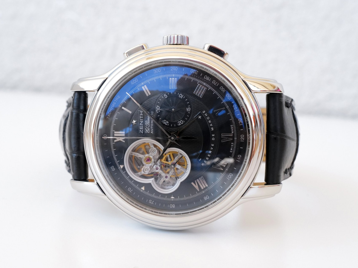 Годинник Zenith El Primero Chronomaster Open Reserve Chronograph Balck Dial 45mm