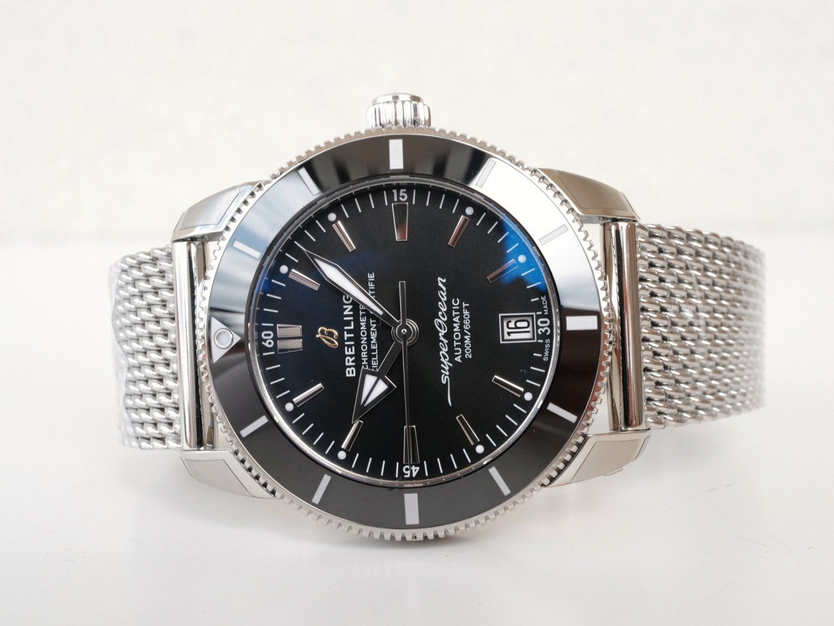 Часы Breitling Superocean Heritage II 42 B20 Automatic Black Dial NEW