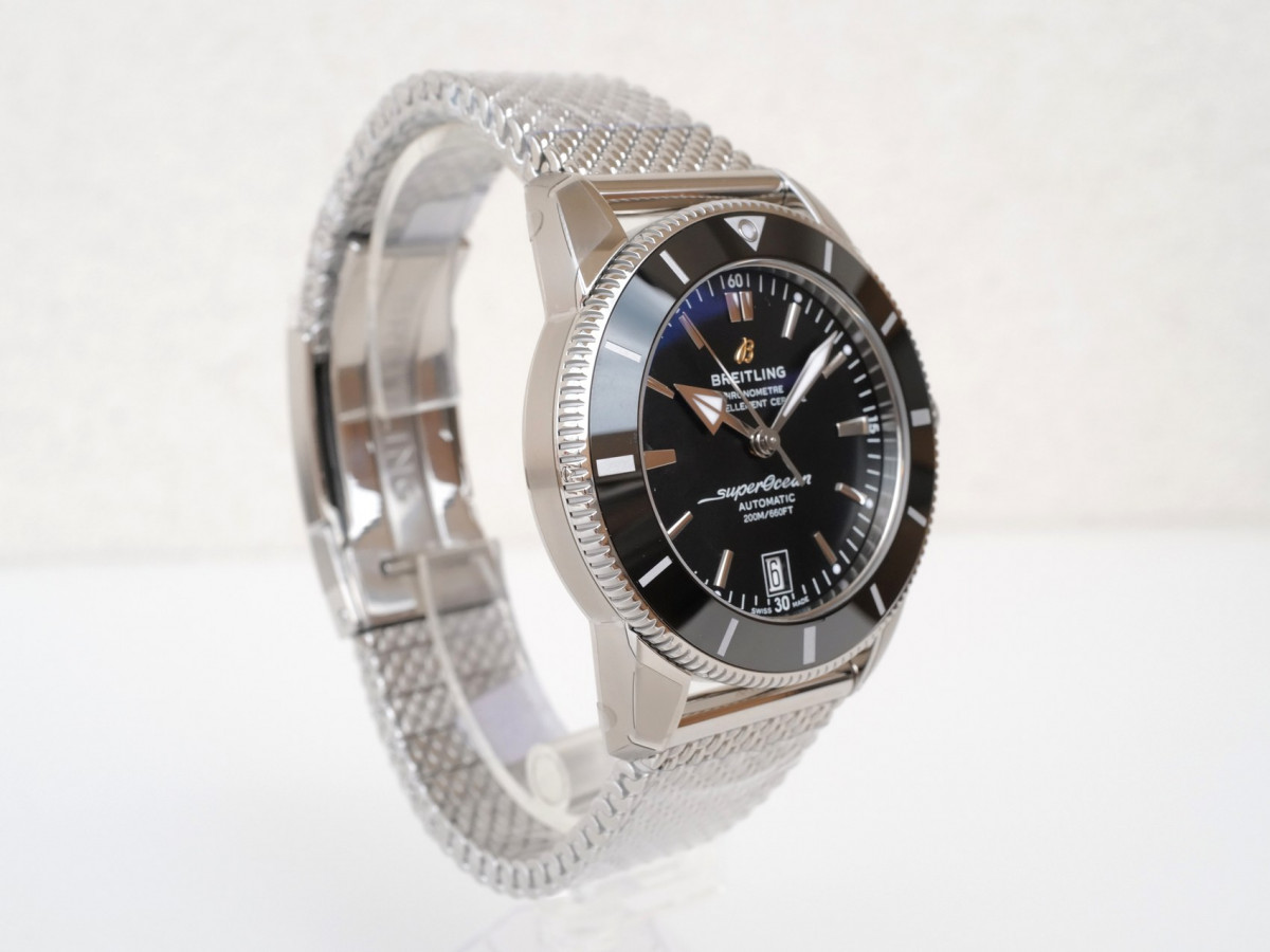 Часы Breitling Superocean Heritage II 42 B20 Automatic Black Dial NEW[6]