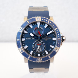 Швейцарские часы Ulysse Nardin Maxi Marine Diver Hammerhead Shark Limited Edition Titanium