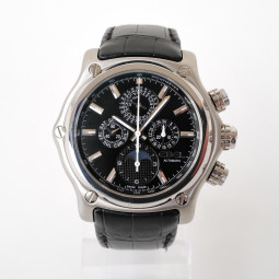 Швейцарський годинник Ebel 1911 BTR Heritage Perpetual Calendar Chrono Black Dial 45mm