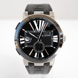 Швейцарские часы Ulysse Nardin Executive Dual Time Black