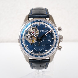 Zenith El Primero Chronomaster Blue Dial Chronograph 42mm Swiss watch