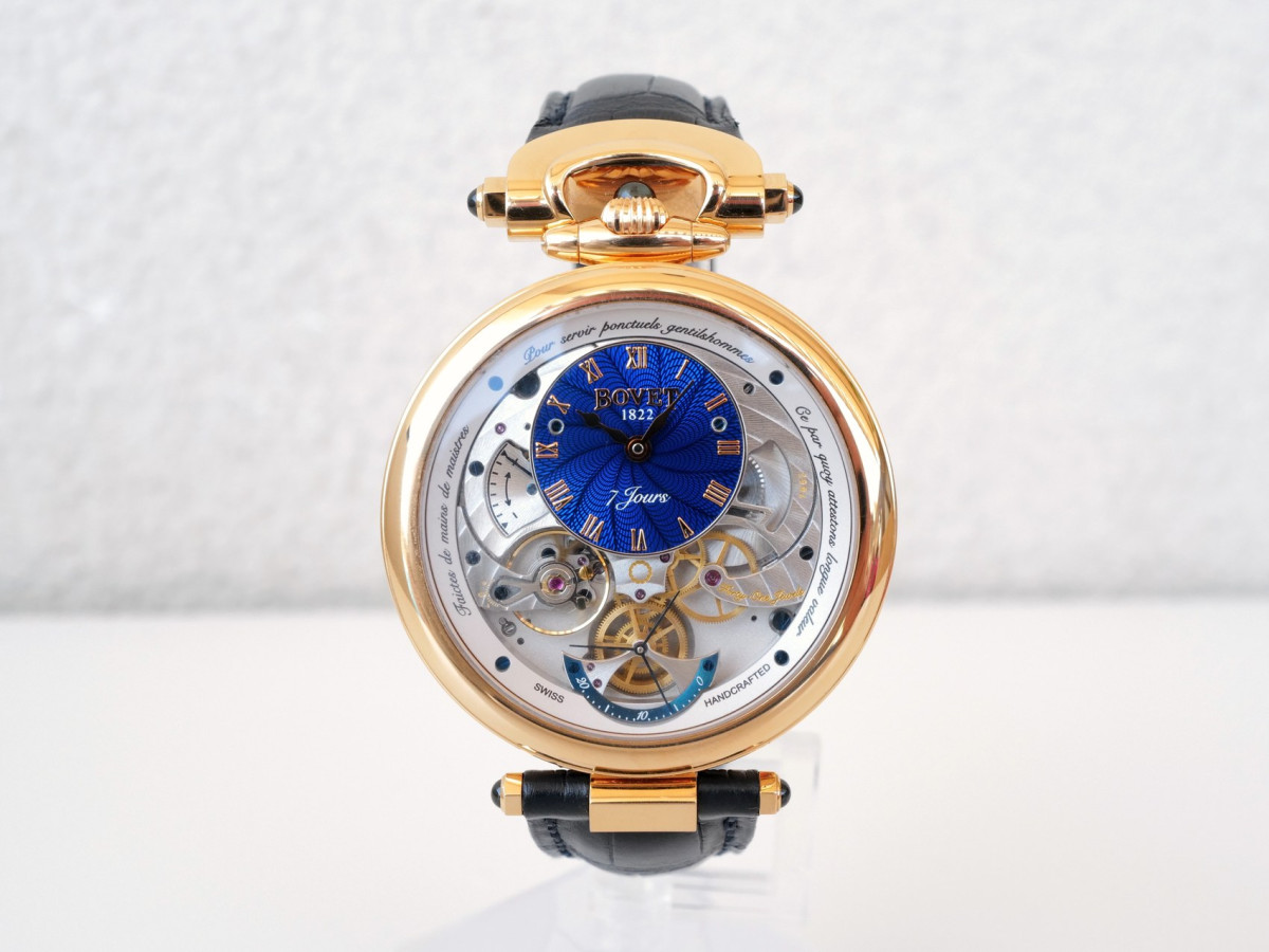Купить часы Bovet Amadeo Fleurier Monsieur 7 Jours Double Face 18K Rose Gold 43