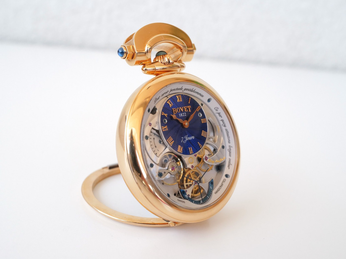 Часы Bovet Amadeo Fleurier Monsieur 7 Jours Double Face 18K Rose Gold 43[12]