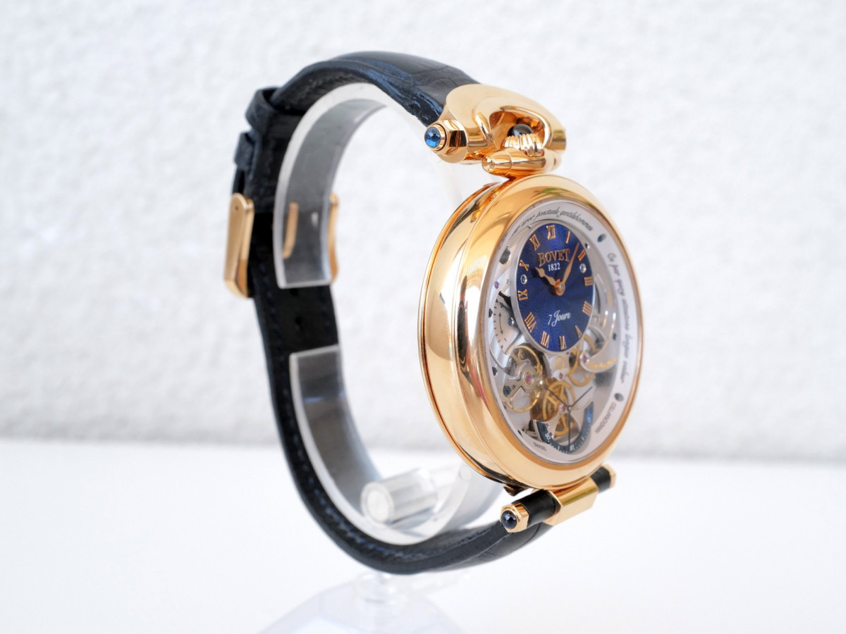 Часы Bovet Amadeo Fleurier Monsieur 7 Jours Double Face 18K Rose Gold 43[9]