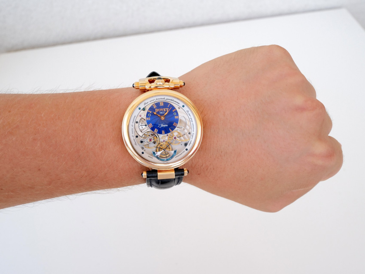 Часы Bovet Amadeo Fleurier Monsieur 7 Jours Double Face 18K Rose Gold 43[6]