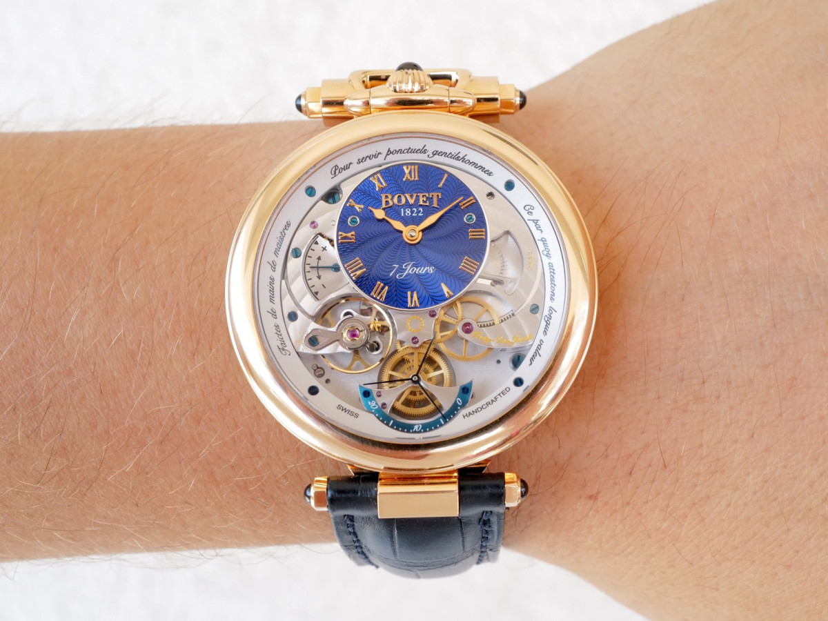 Часы Bovet Amadeo Fleurier Monsieur 7 Jours Double Face 18K Rose Gold 43[7]