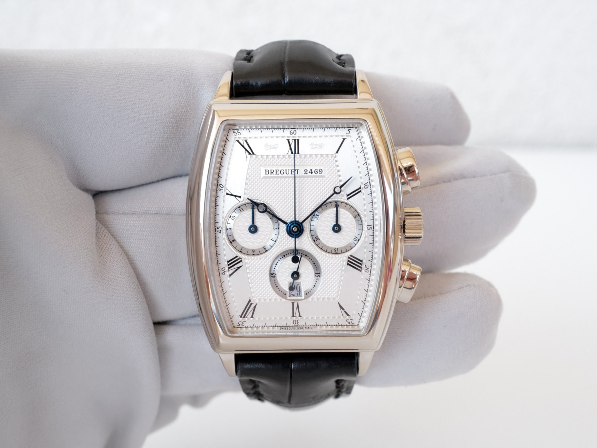 Часы Breguet Héritage Chronograph 18K White Gold[8]