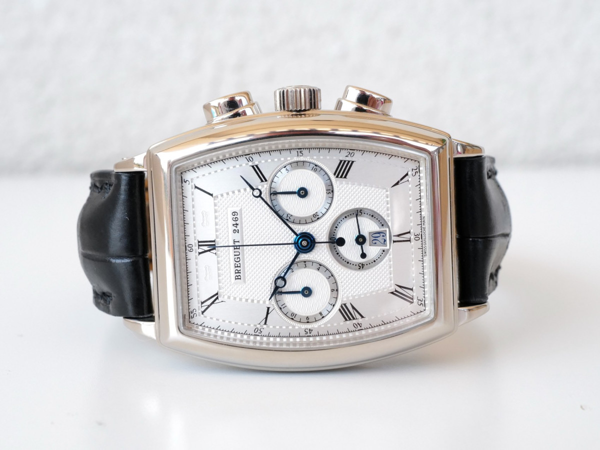 Часы Breguet Héritage Chronograph 18K White Gold
