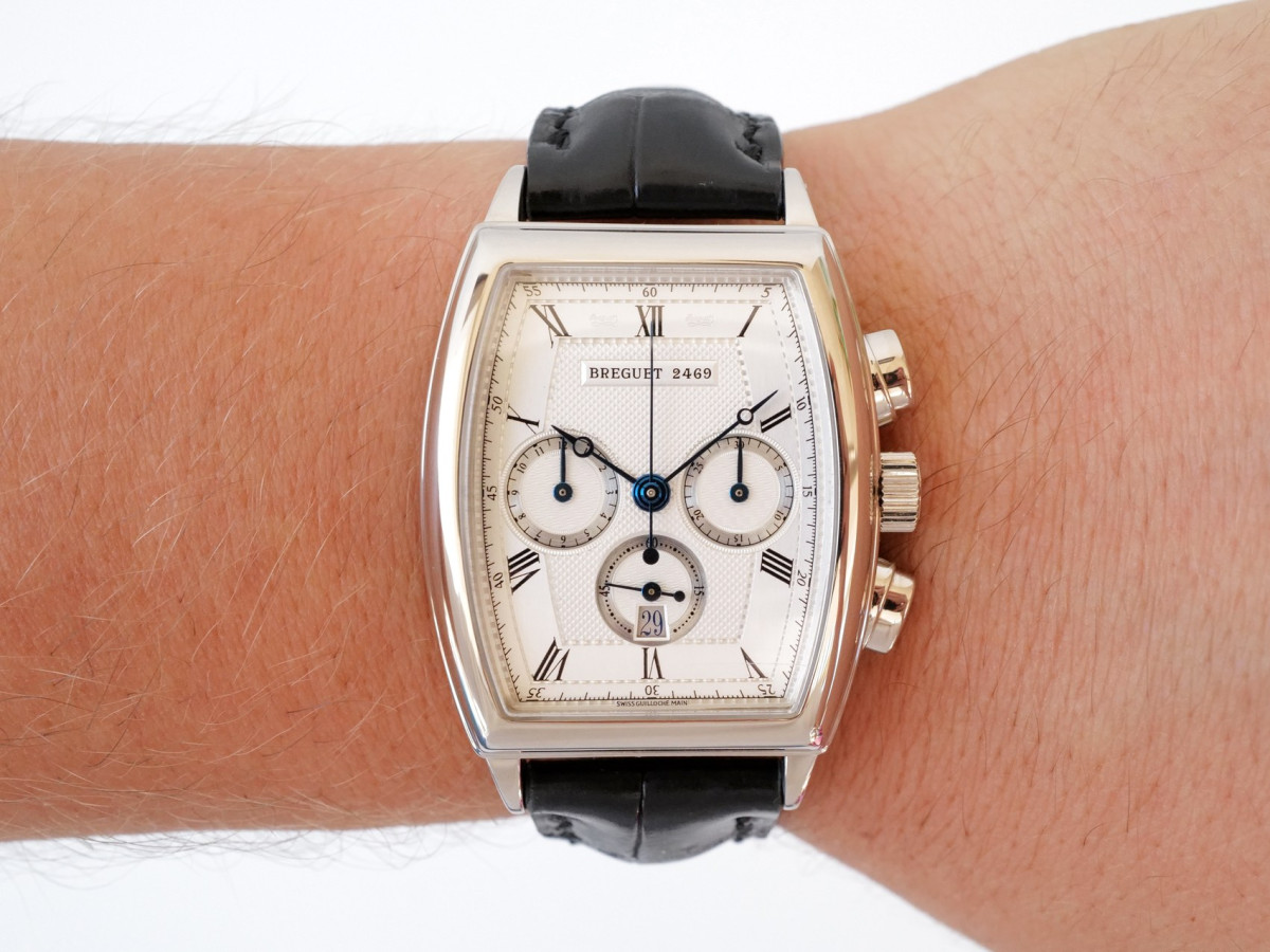 Часы Breguet Héritage Chronograph 18K White Gold[5]
