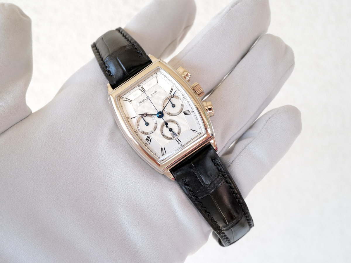 Часы Breguet Héritage Chronograph 18K White Gold[9]