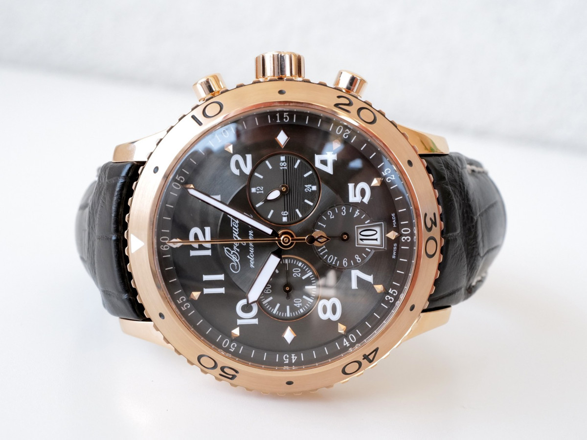 Часы Breguet Type XX - XXI - XXII Flyback Chronograph 18K Rose Gold 42