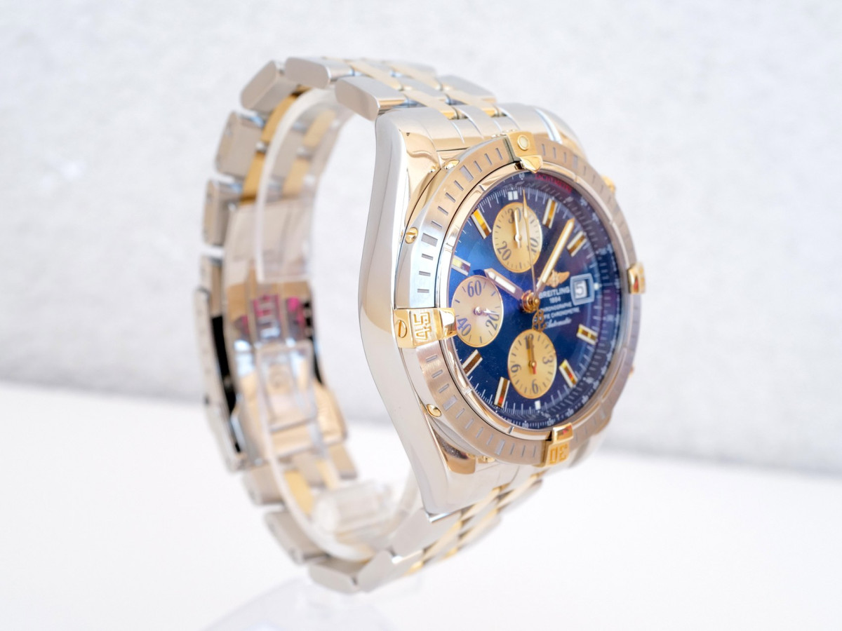Часы Breitling Chronomat Evolution Blue Dial 44[6]