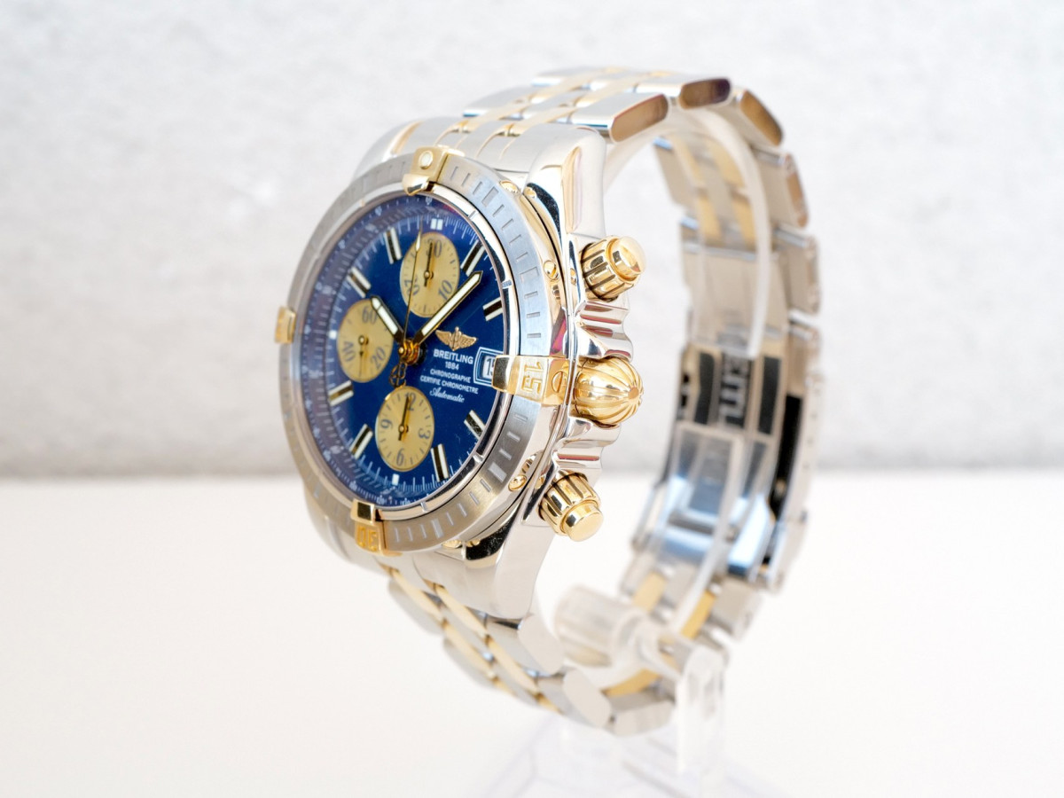 Часы Breitling Chronomat Evolution Blue Dial 44[7]