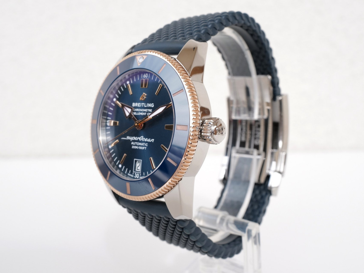Часы Breitling Superocean Heritage B20 Automatic 42 Rose Gold Bezel NEW[7]
