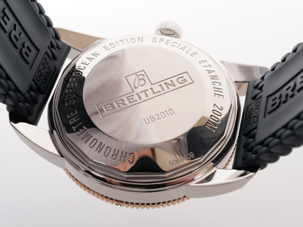 Часы Breitling Superocean Heritage B20 Automatic 42 Rose Gold Bezel NEW[3]