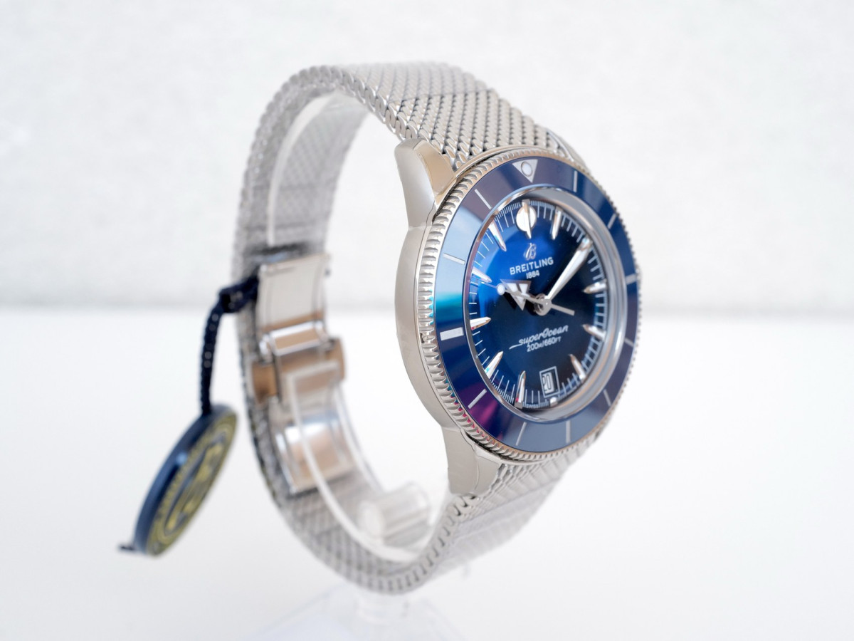 Часы Breitling SuperOcean Heritage B31 Automatic Blue Dial 42 NEW[6]