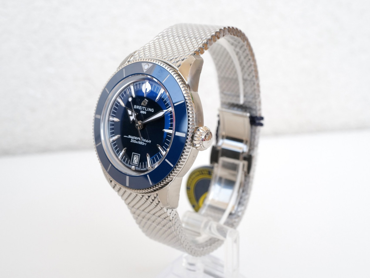 Часы Breitling SuperOcean Heritage B31 Automatic Blue Dial 42 NEW[7]