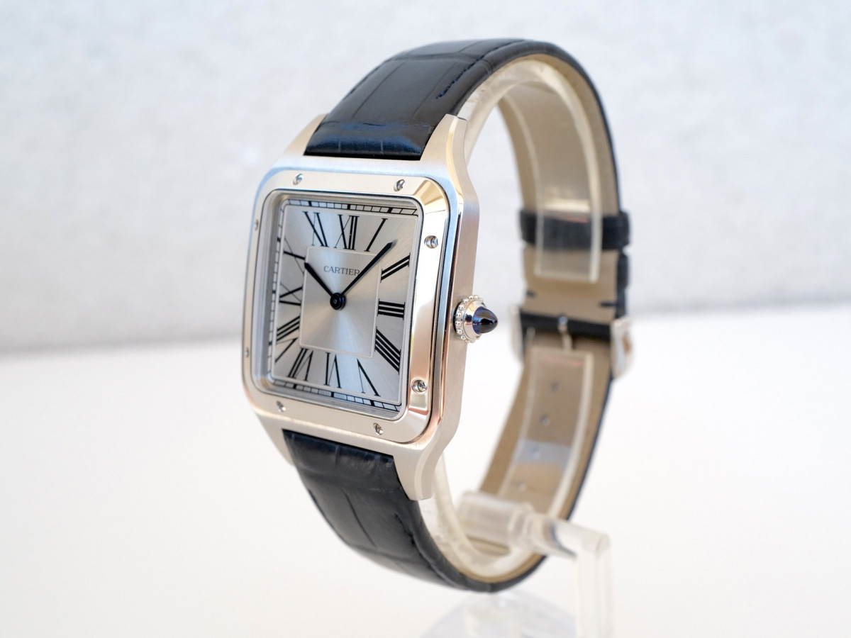 Часы Cartier Santos Dumont XL Silver Dial Manual Wind[7]