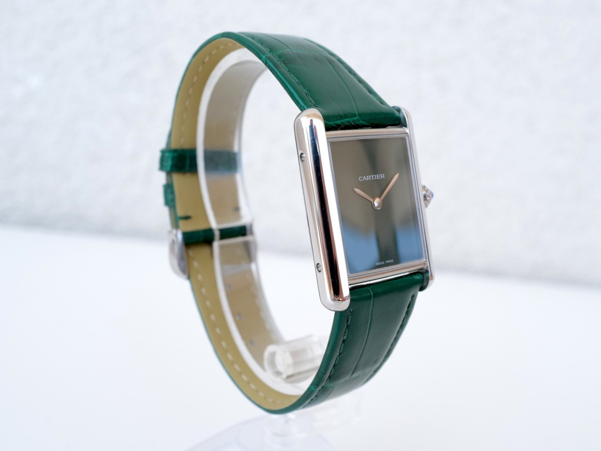 Часы Cartier Tank Must De Cartier Green Dial[6]