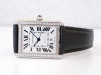 Часы Cartier Tank Solo XL White Dial Diamond Bezel Automatic