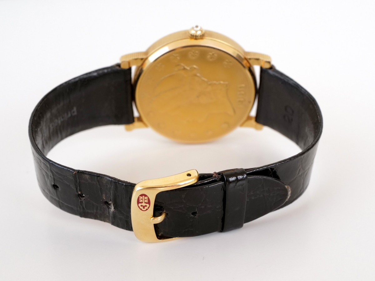 Часы Corum Coin Watch Twenty Dollar Heritage Liberty Double Eagle 22K Yellow Gold 35[2]
