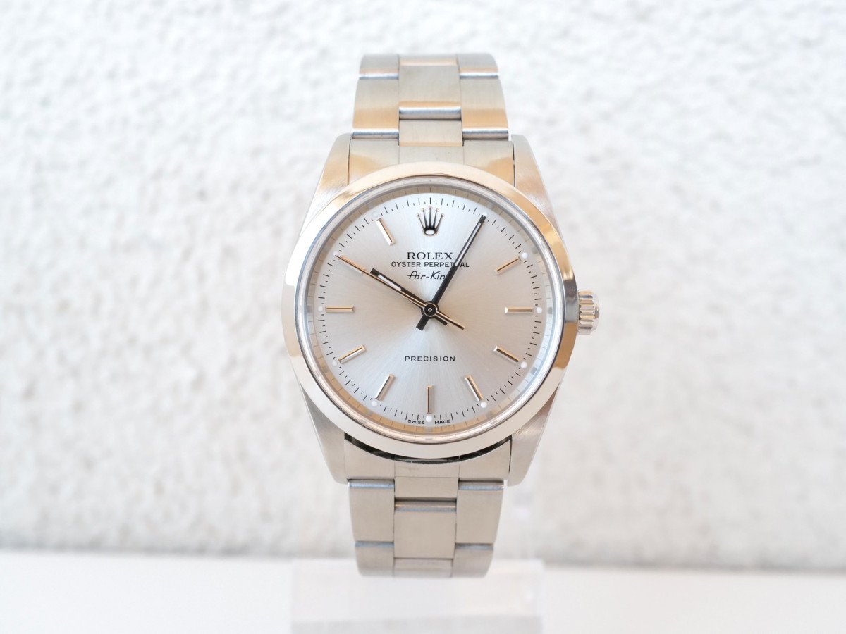 Купити годинник Rolex Air King 34 Silver Dial Steel Automatic
