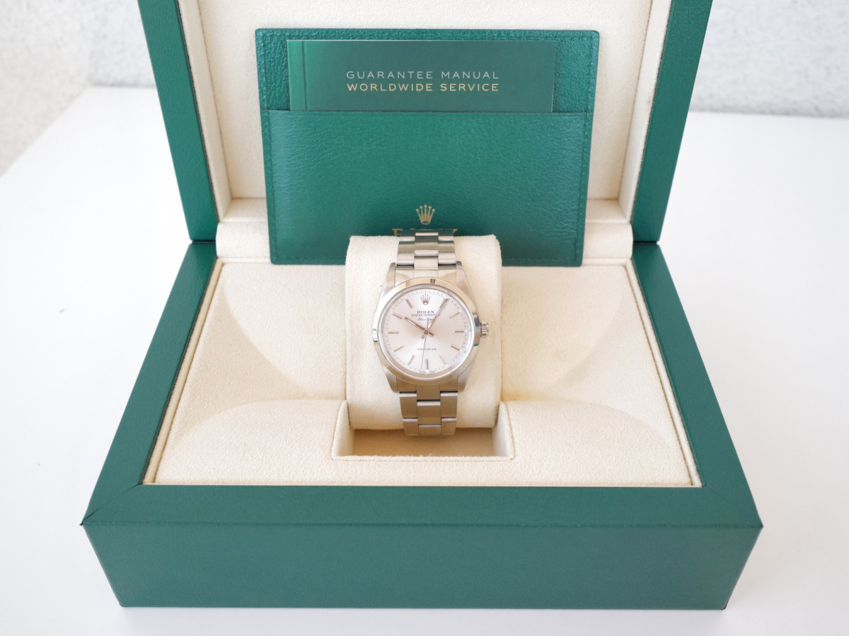 Годинник Rolex Air King 34 Silver Dial Steel Automatic[9]