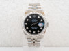 Купить часы Rolex Datejust 36 Jubilee Steel Black Dial Factory Diamond Bezel