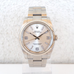 Швейцарський годинник Rolex Oyster Perpetual 36 Silver Dial
