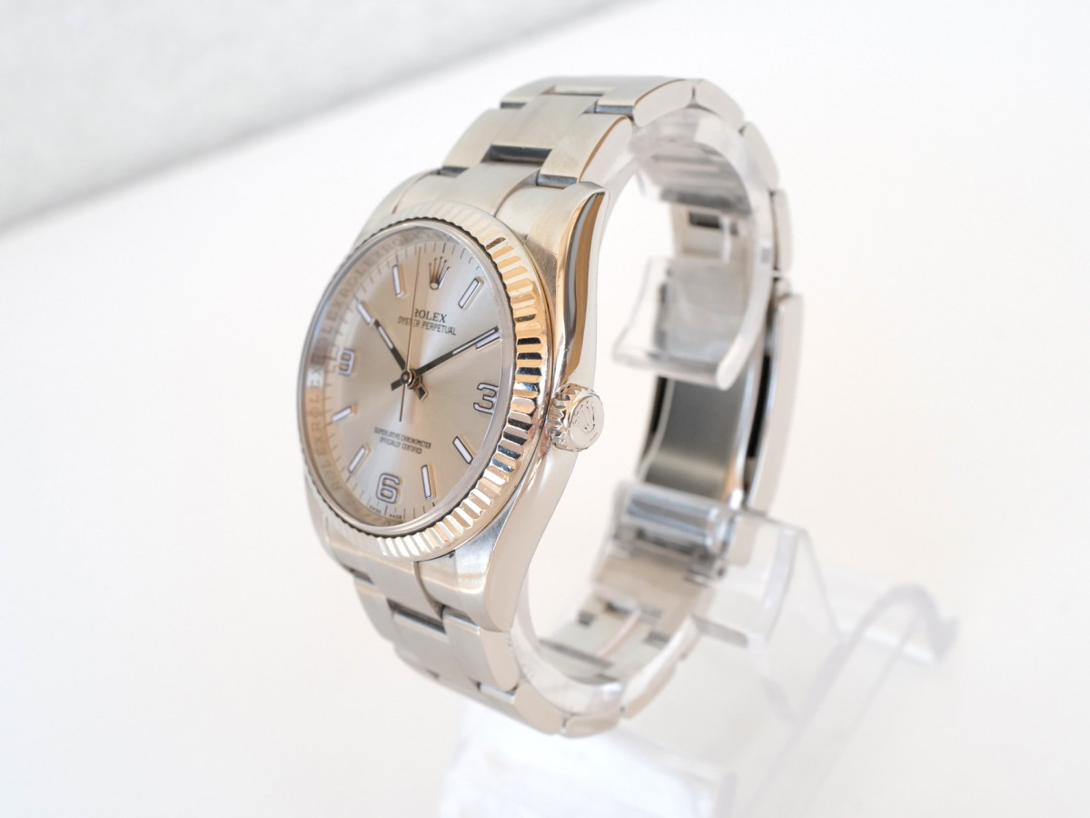 Годинник Rolex Oyster Perpetual 36 Silver Dial[7]