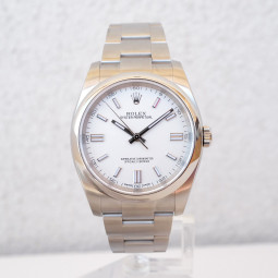 Швейцарские часы Rolex Oyster Perpetual 36 White Dial