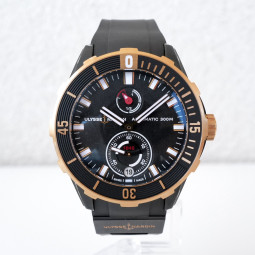 Швейцарские часы Ulysse Nardin Diver Titanium 18K Rose Gold 44 NEW
