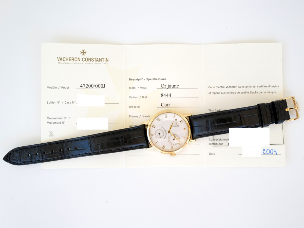 Часы Vacheron Constantin Patrimony Power Reserve 18K Yellow Gold 36[9]