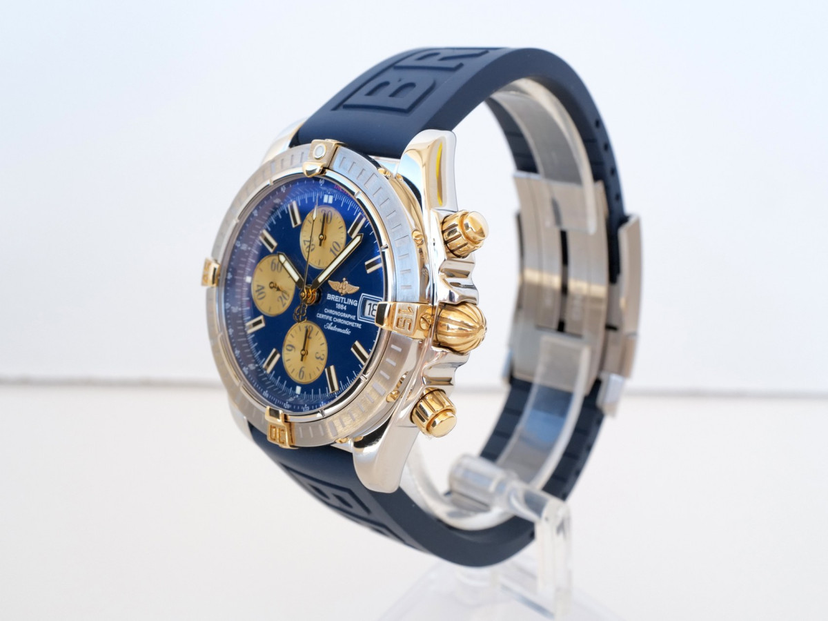 Часы Breitling Chronomat Evolution 44 Steel 18k Yellow Gold[7]