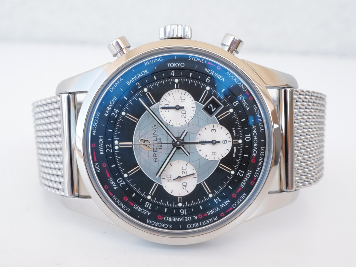 Часы Breitling Transocean Chronograph Unitime World Time