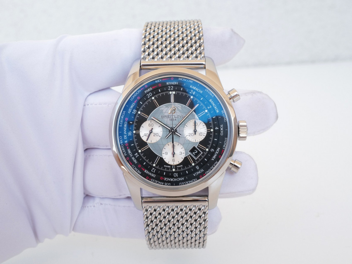 Часы Breitling Transocean Chronograph Unitime World Time[7]