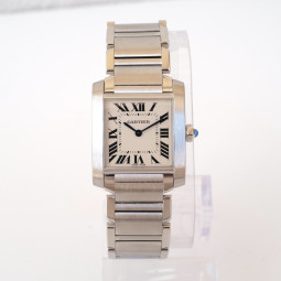Швейцарские часы Cartier Tank Française Quartz Medium