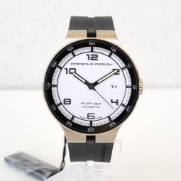Швейцарський годинник Porsche Design Flat Six White Dial 44mm