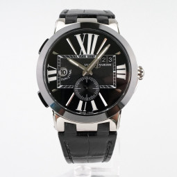 Швейцарские часы Ulysse Nardin Executive Dual Time Black