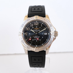 Швейцарские часы Breitling Colt GMT Black Dial 41mm