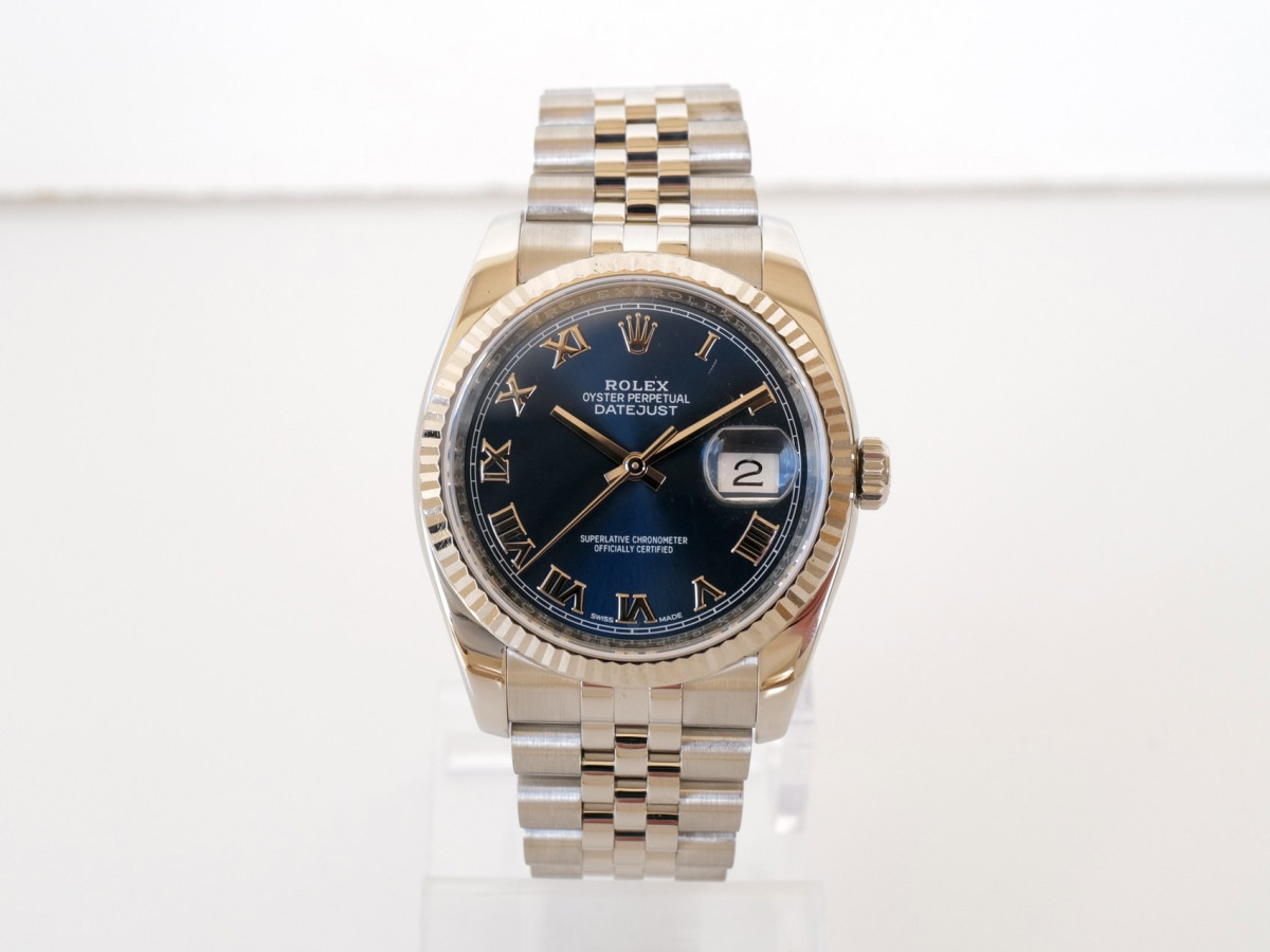 Купити годинник Rolex Datejust 36mm Jubilee Steel Blue Roman Dial