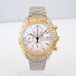 Швейцарський годинник Omega Speedmaster Date Chronograph 18K Yellow Gold Steel 40mm