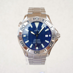 Omega Seamaster Diver 300 M 41mm Automatic Electric Blue Dial Swiss watch