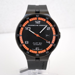Швейцарський годинник Porsche Design Flat Six Black Dial 44mm